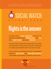 Social Watch Report 2008 Rights is the answer